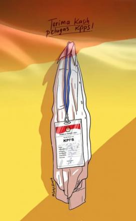 TERIMA KASIH PETUGAS KPPS...!!!